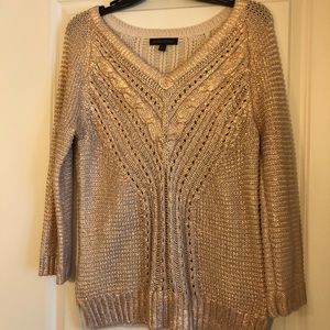 Banana Republic Rose Gold Sweater